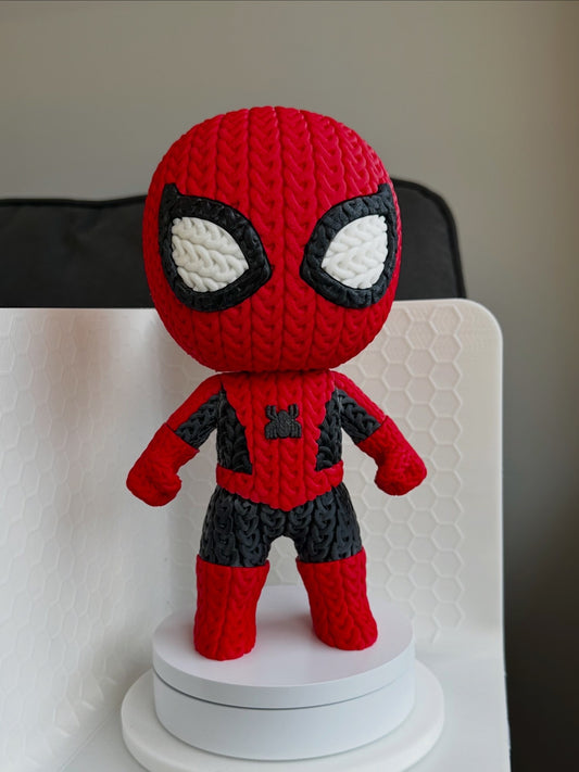 Knitted Spiderman