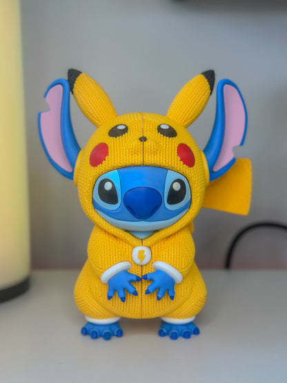 Stitch in Pikachu Onesie 20cm