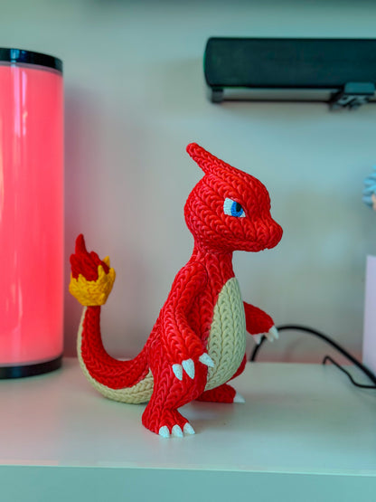 Knitted Charmeleon