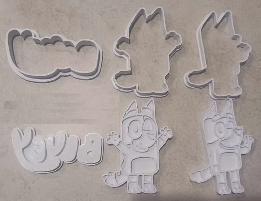 Bluey Cookie Cutters