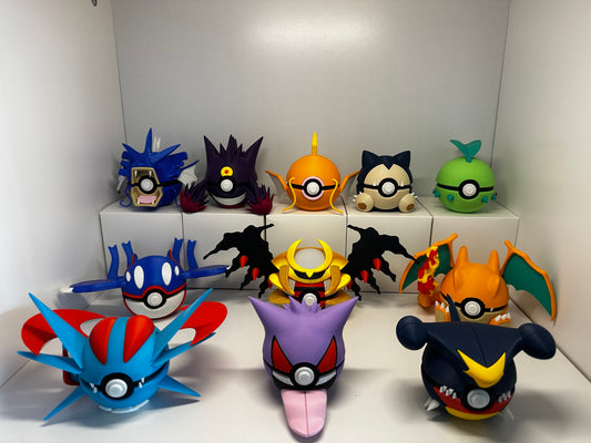 Custom Pokeballs - 3D Printed Pokemon Collectibles | Creative Pixel Labs