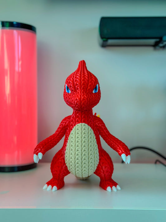 Knitted Charmeleon