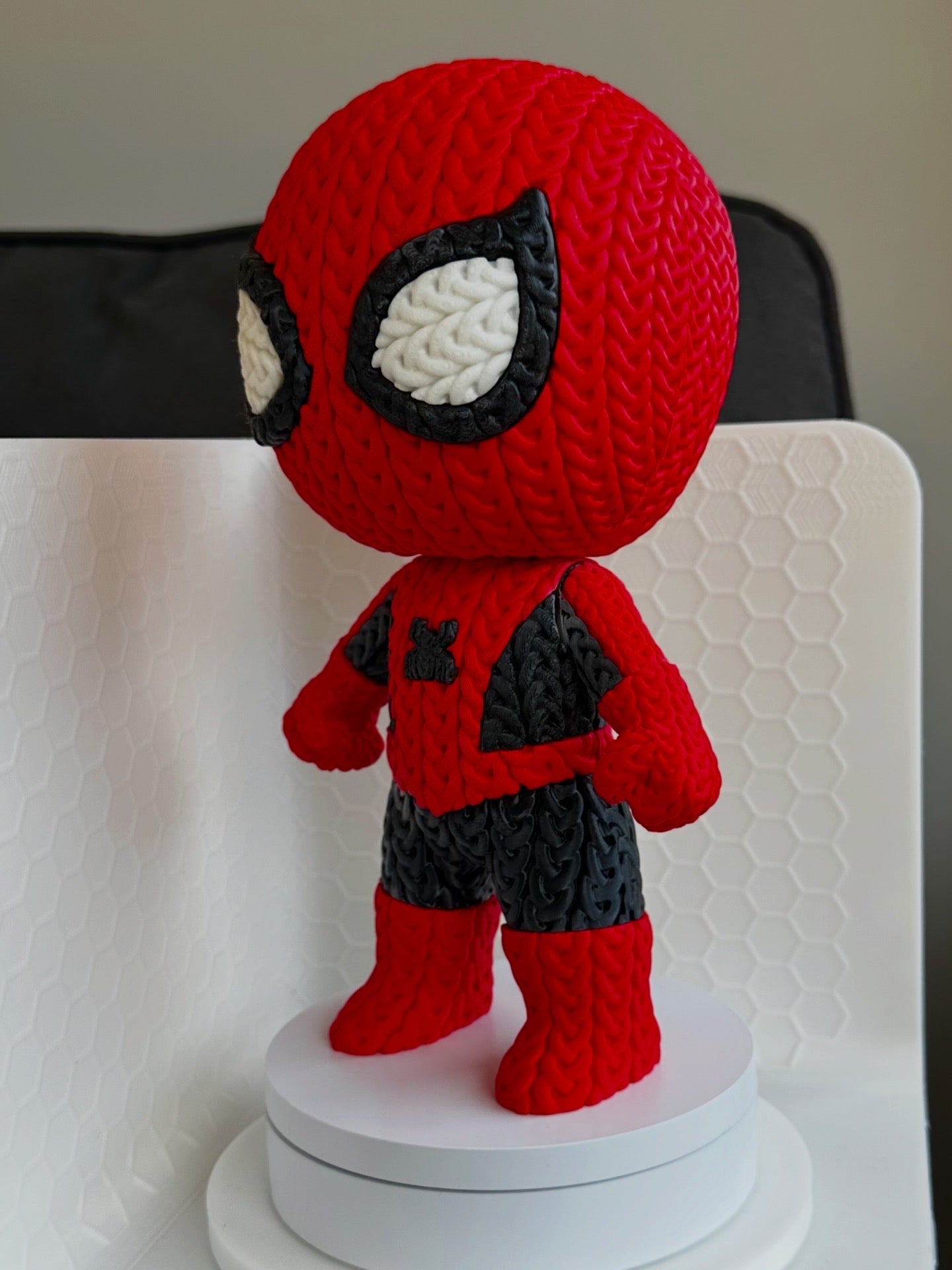 Knitted Spiderman