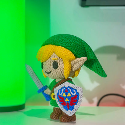 Knitted Link - From Legend of Zelda (20cm tall)