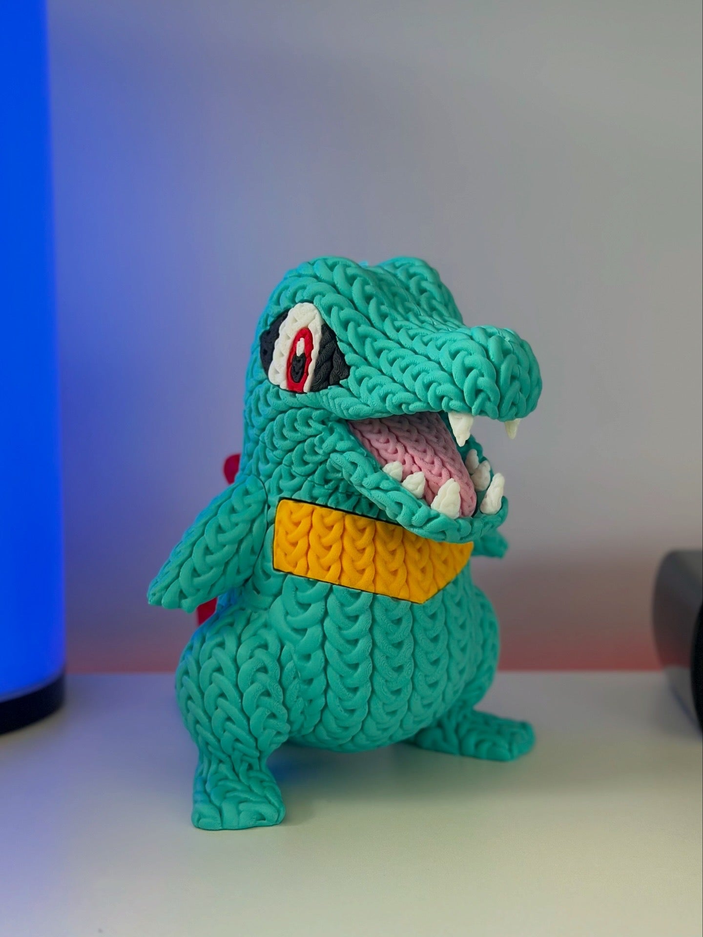 Knitted Totodile
