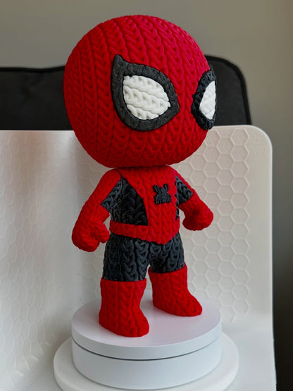 Knitted Spiderman