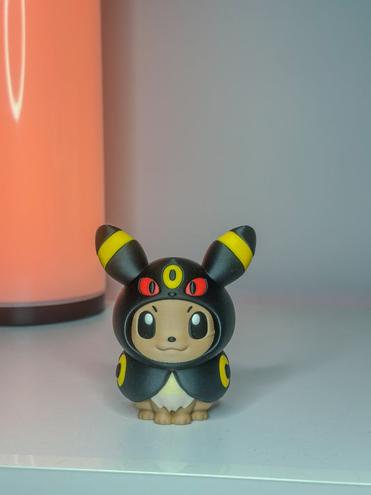 Eevee in Umbreon Poncho - 10cm