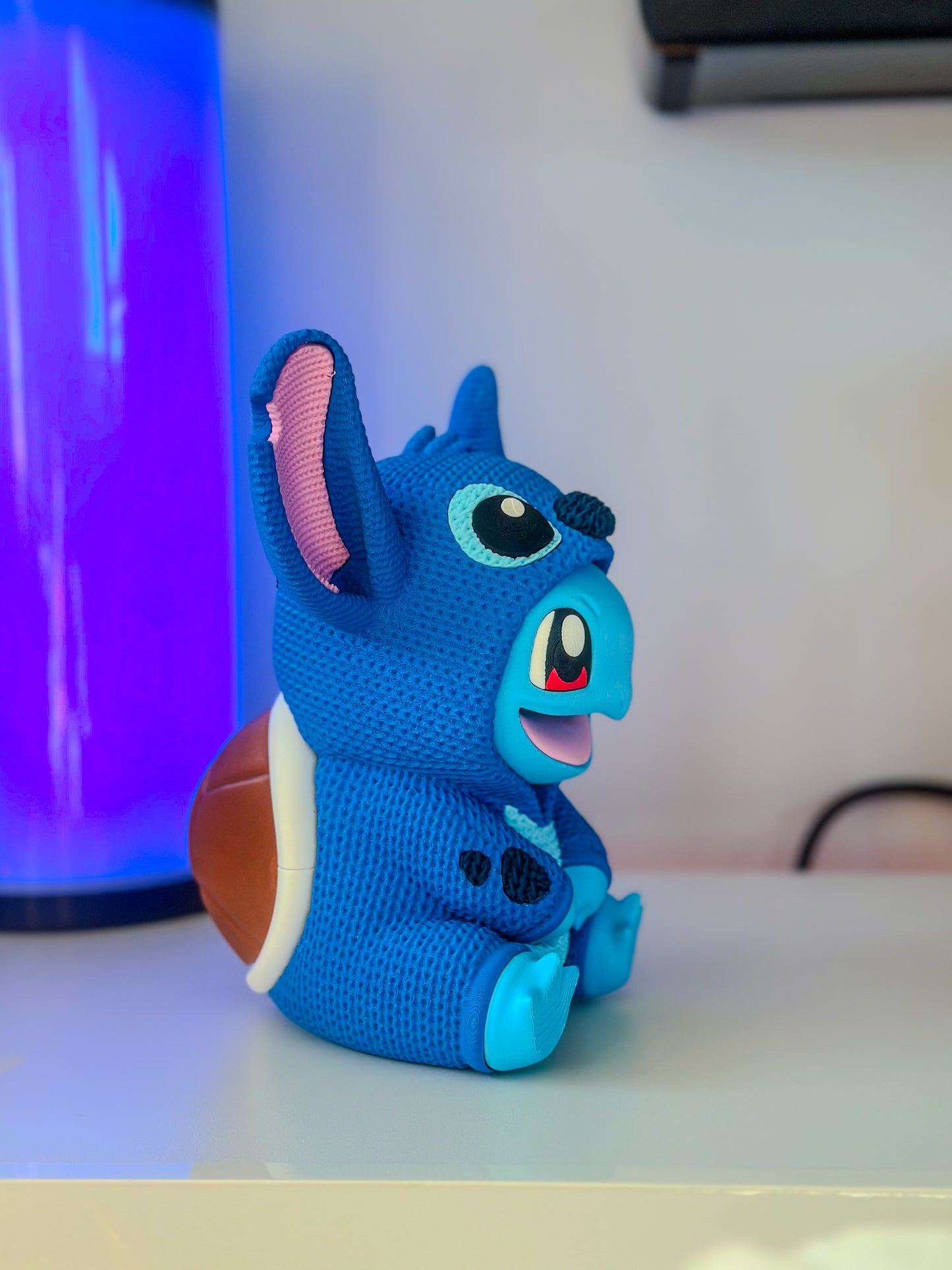 Squirtle in Stitch Onesie