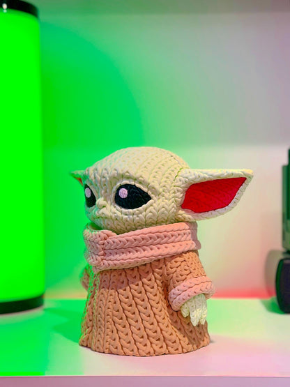 Knitted Grogu