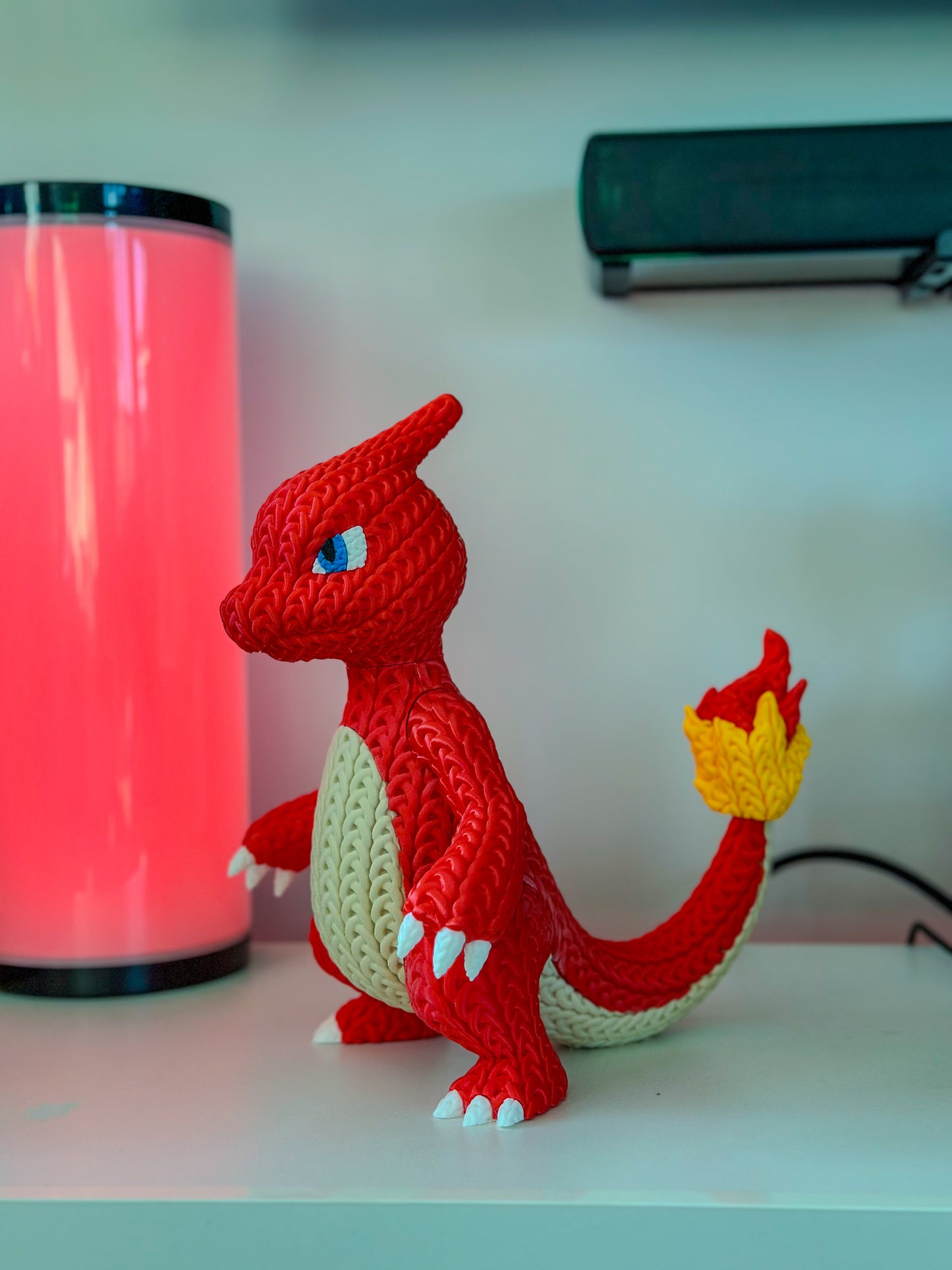 Knitted Charmeleon