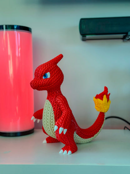 Knitted Charmeleon