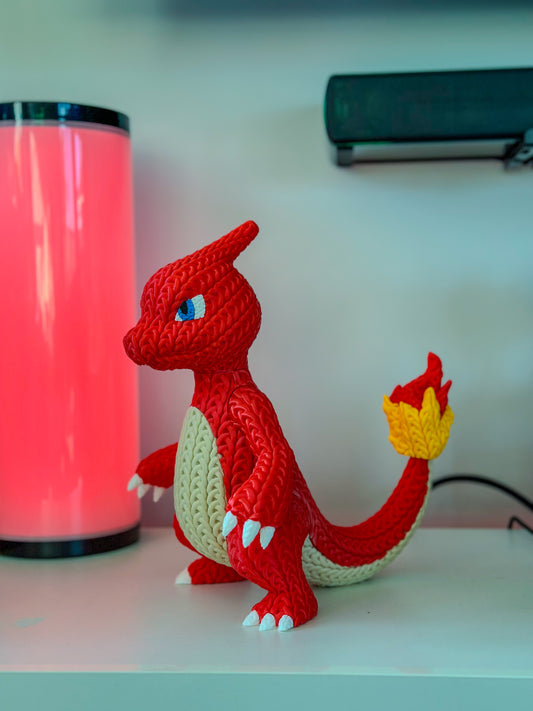 Knitted Charmeleon