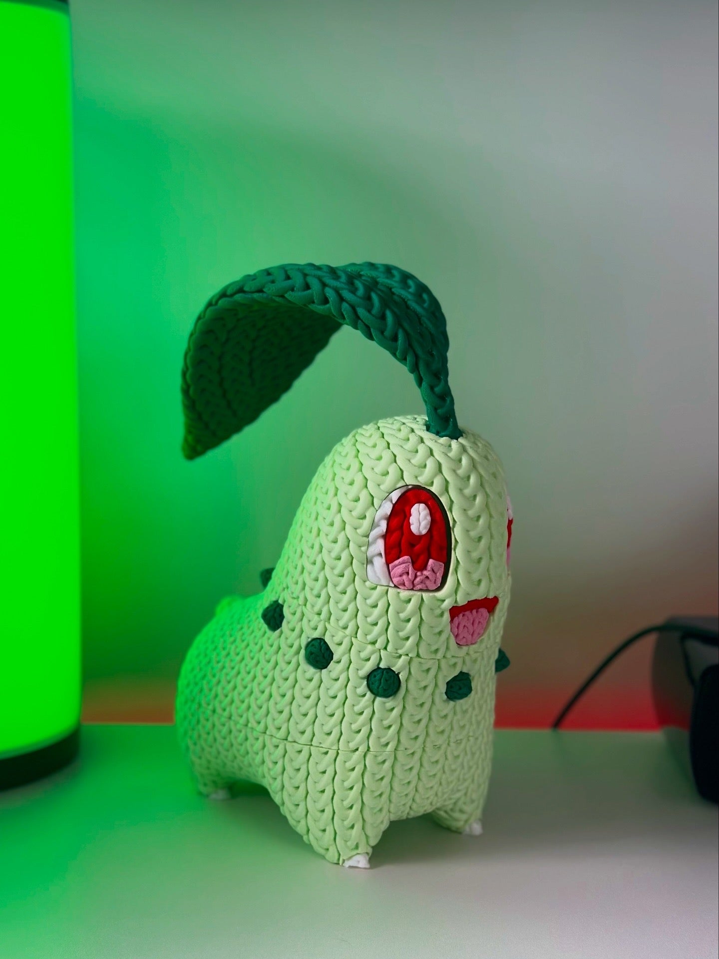 Knitted Chikorita