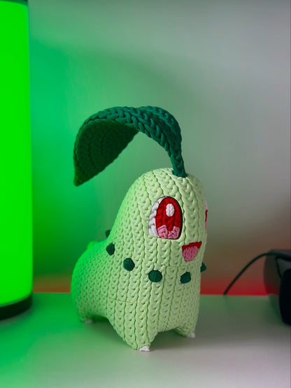 Knitted Chikorita