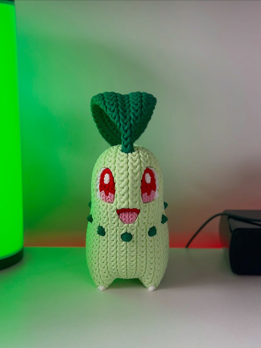 Knitted Chikorita