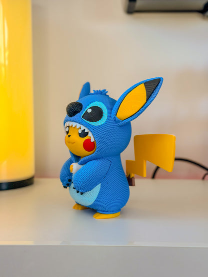 Pikachu in Stitch Onesie
