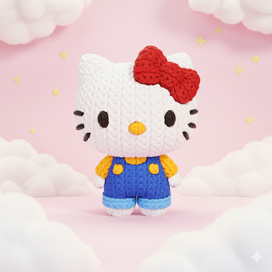 Knitted Hello Kitty