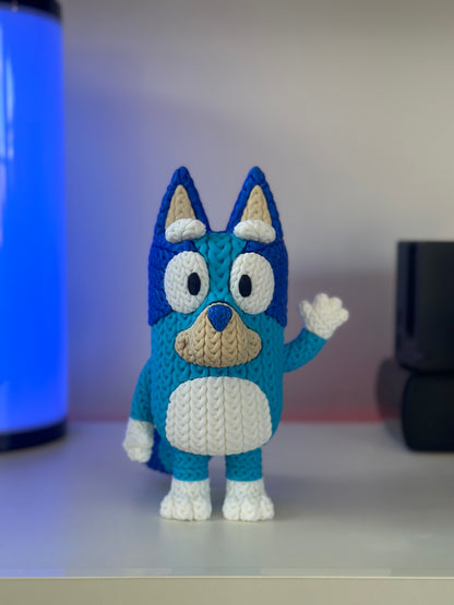 Knitted Bluey - 25cm