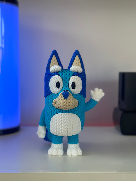 Knitted Bluey - 25cm