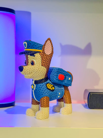 "Knitted" Chase from Paw Patrol
