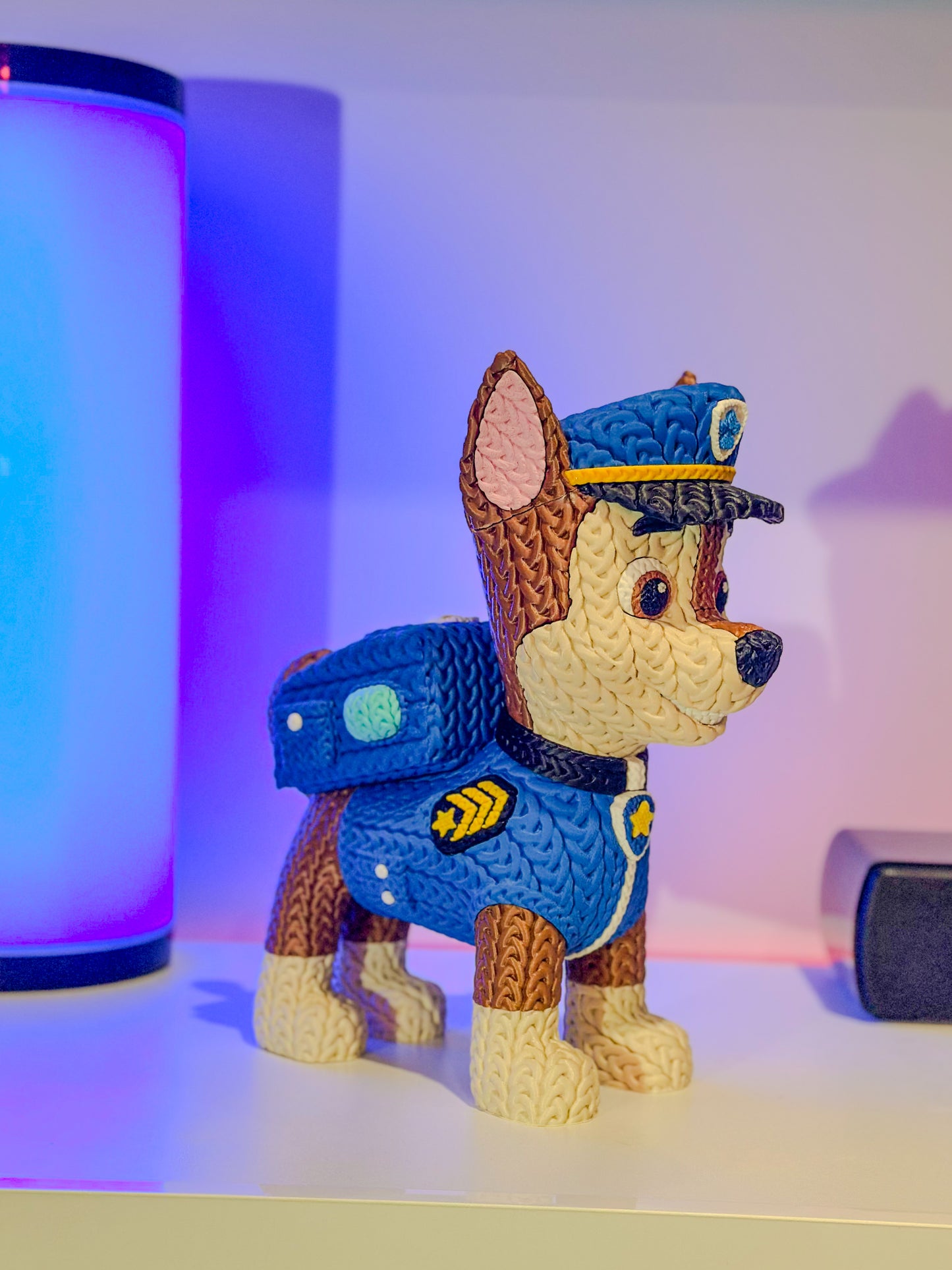 "Knitted" Chase from Paw Patrol