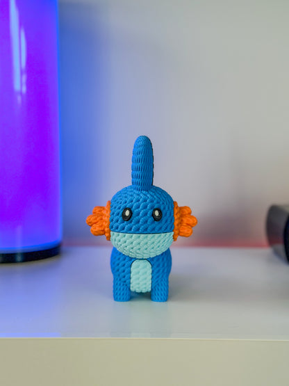 Mudkip Knitted
