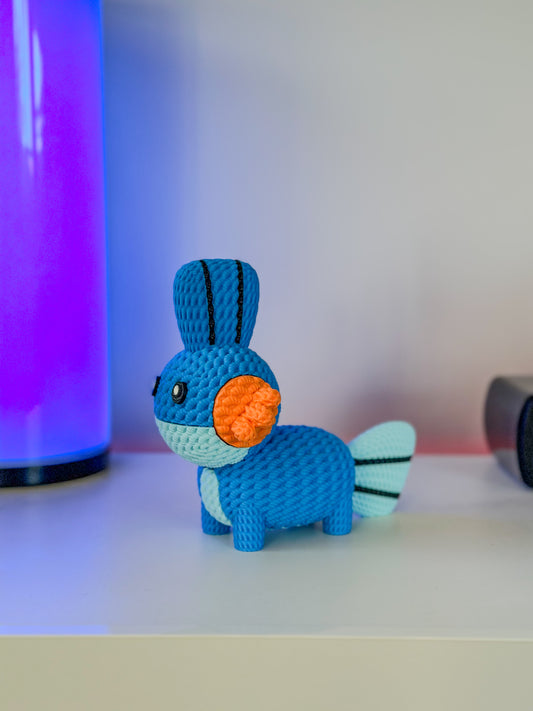 Mudkip Knitted