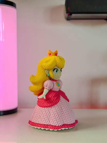 Knitted Princess Peach