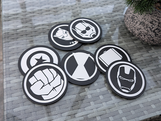 Avenger Coasters